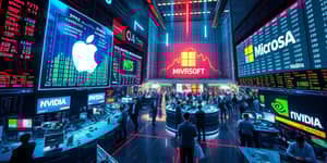 Empresas tecnológicas lideran el volumen en Wall Street