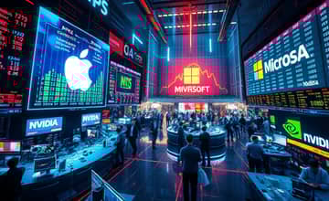 Empresas tecnológicas lideran el volumen en Wall Street